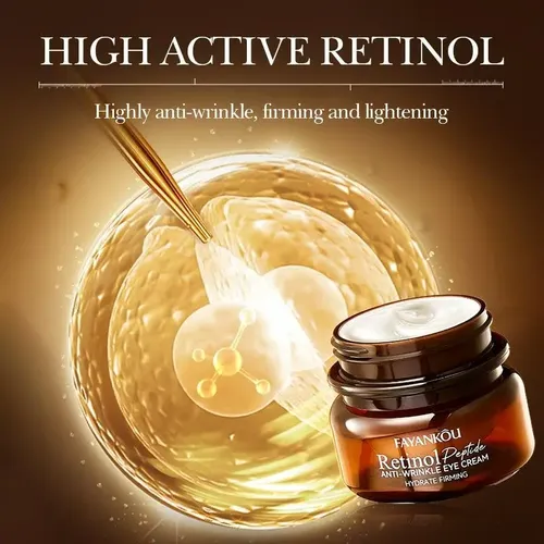 Crema Contorno Ojos Hidratante Antiarrugas Retinol Fayankou 30g Noche