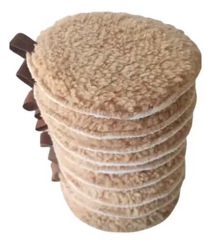 Pad Tela Desmaquillante Facial Toalla Microfibra Lavable X4