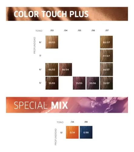 Wella Tintura Color Touch 60g X6 + Emulsión 6vol 1 L 1.9%
