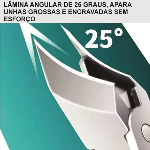 2 Uds Cortaúñas Profesionales Hawkbill 9cm Acero Inoxidable