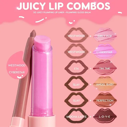Brillo De Labios Colourpop So Juicy Balm Girly Pop 0.07 Oz