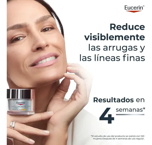 Eucerin Hyaluron Filler + 3x Effect Crema Antiarrugas de Día Fps30