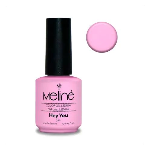 Meline Esmalte Semipermanente Gel Led/uv 322 Hey You
