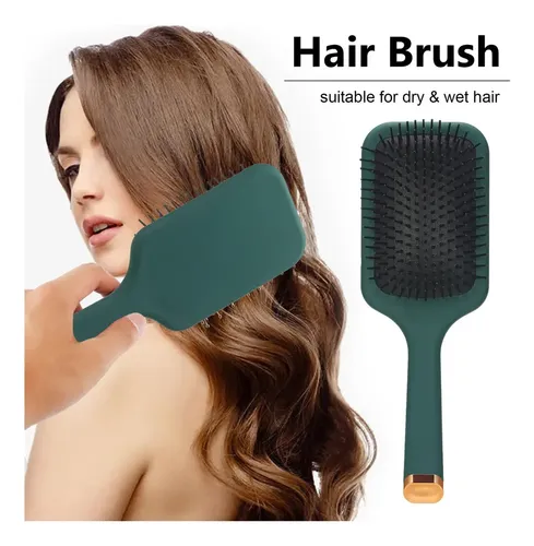 S Cepillo De Masaje Para Desenredar El Cabello Rizado Y &vs