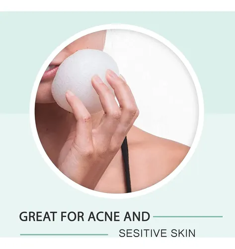 Esponja Konjac Con Carbón Activado De Puresol