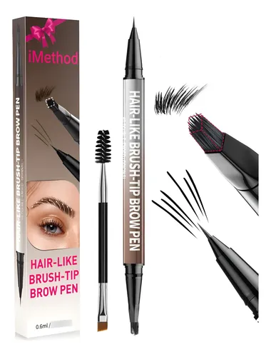 Lápiz De Cejas Imethod 2 En 1 Delineador Microblading Imperm