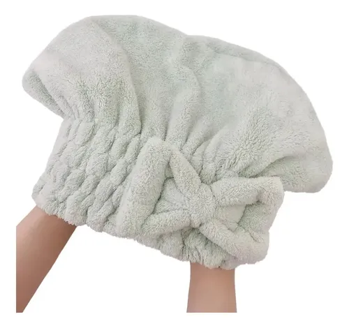 Gorro Toalla Microfibra Secado Rápido Del Cabello Antifrizz