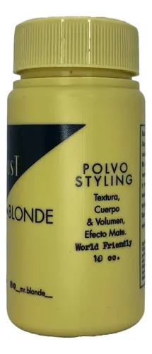 Polvo Matificante Stardust Mr. Blonde Volumen Estructura 10g Tono Incoloro