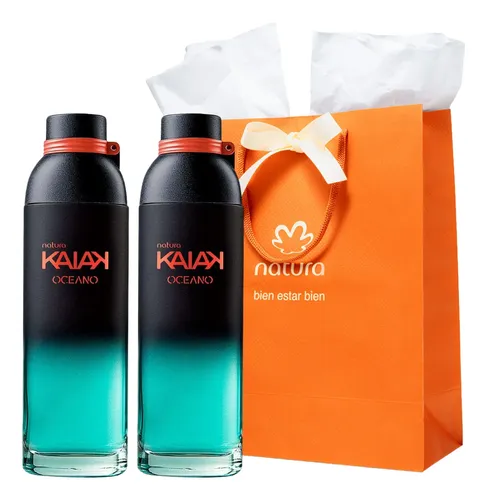 Kit Natura Kaiak Oceano Femenino X2: 2 Perfumes 100ml