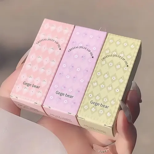 Aceite Labial Hidratante Uva Gege Bear Crystal Jelly 4g