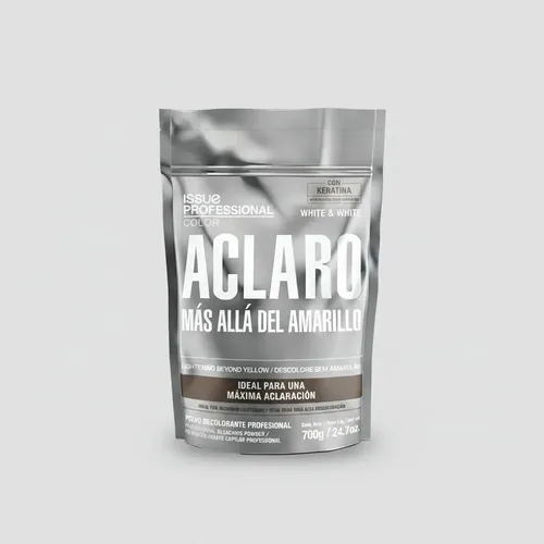 Polvo Decolorante Issue White & White para Cabello Uso Profesional