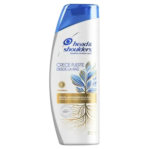 Shampoo Head & Shoulders Crece Fuerte desde la Raíz Control Caspa 375 ml