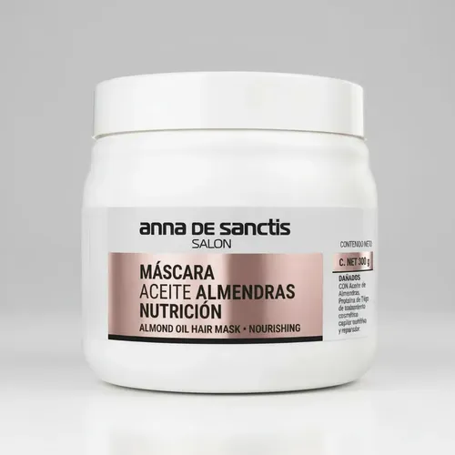 Máscara Capilar Nutritiva Aceite De Almendras Nutritiva 500g