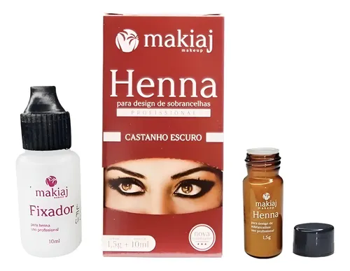 Henna Perfilador De Cejas Tinte Makiaj Brasil Varios Tonos