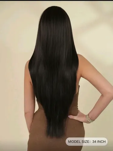 Peluca Hisan Tendencia Negra Bellisima Lacio Perfecto