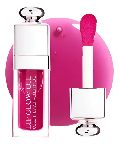 Lip Glow Oil Dupe Addict Color Reviver Cherry  Meike Glamour