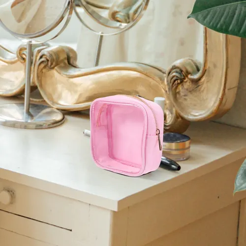 Bolsa De Maquillaje De Viaje Con Cremallera, Bolsa Para Cosm
