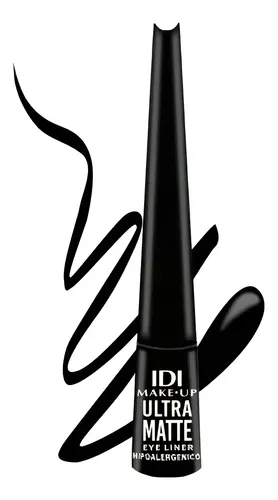 Idi Make Up Delineador Ojos Liquido Ultra Matte Color Negro