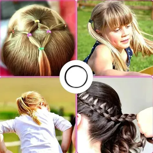 Diadema Niña Con Trenza Y Tiara, Conjunto De Cabello Rosa 38