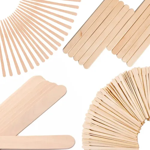 Palitos De Cera Madera Colores Surtidos Para Depilación