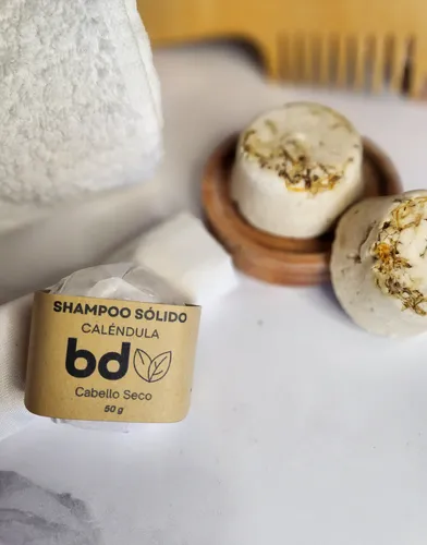 Shampoo Sólido Caléndula- Cabello Seco -biodeva