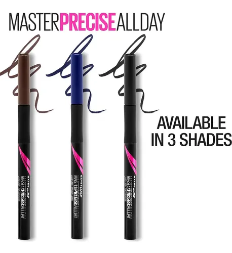 Delineador Líquido Maybelline Master Precise Azul Cobalto