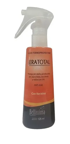 Protector Termico Bellisima Keratotal Keratina X 125ml