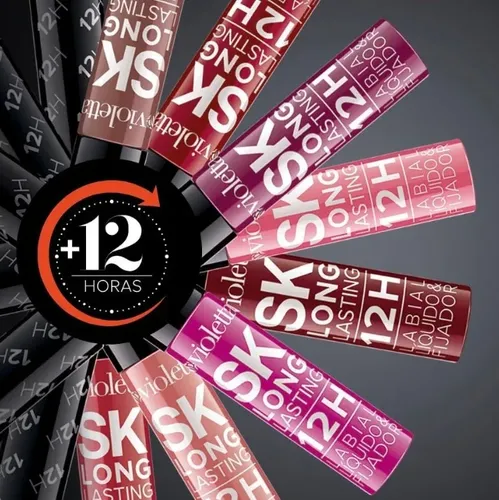 Labial Líquido Con Fijador 12h Silk Kiss Long Lasting Mate Color Secreto De Seduccion