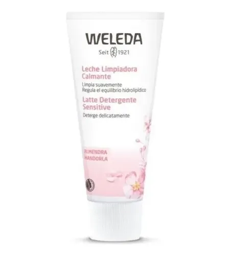 Leche Limpiadora Calmante De Almendra Weleda 75 Ml Vegano