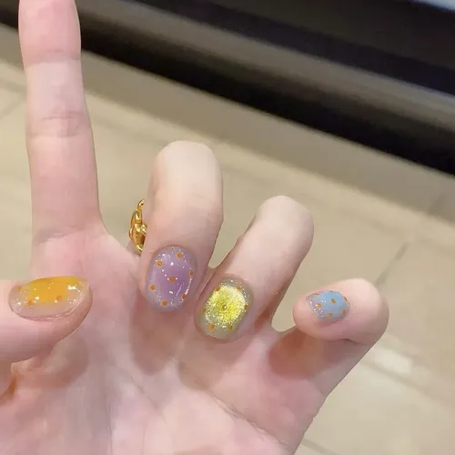 Calidad Superior Parche De Uñas Portátil Con Cuentas De