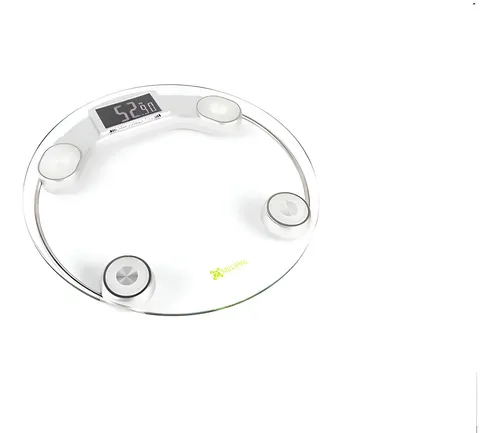 Balanza Personal Digital Circular Vidrio Templado Melipal