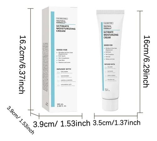 M* 2 Piezas Crema Hidratante Facial Weud Fórmula Juvenil *xl