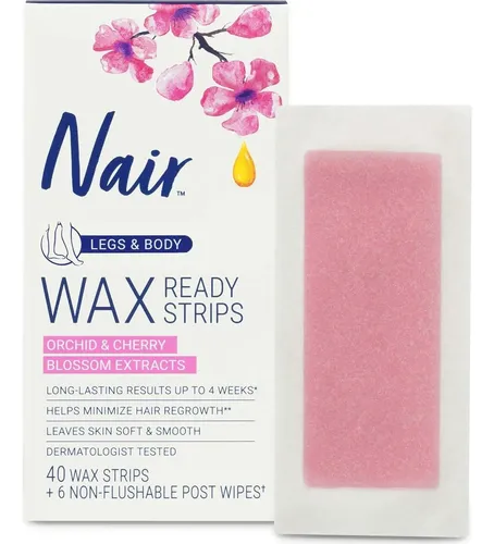 Depilación Nair Ready Strips 3×40 Tiras – Piernas Y Cuerpo