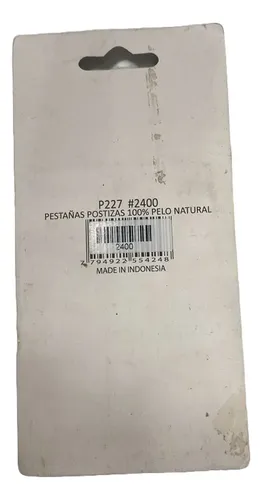 Jessamy Pestañas Postizas Para Ojos #2400 Maquillaje