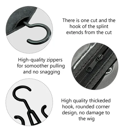 Leyiii 8pcs Soporte De Extensión De Cabello: Bolsas De De De
