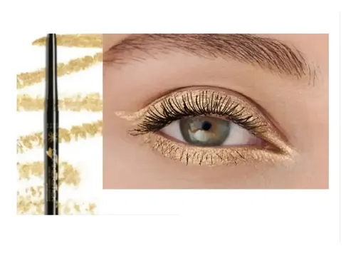 Avon Glimmerstick Delineador Ojos Diamonds Gold 350 Ml