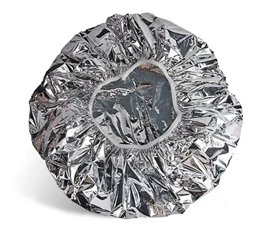 Gorro Térmico Aluminio Plateado Para Tratamientos Capilares