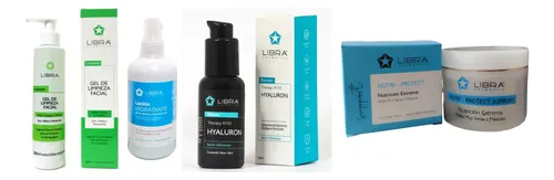 Kit Libra Skincare Piel Mixta Hialuronico Nutri Protect Loci
