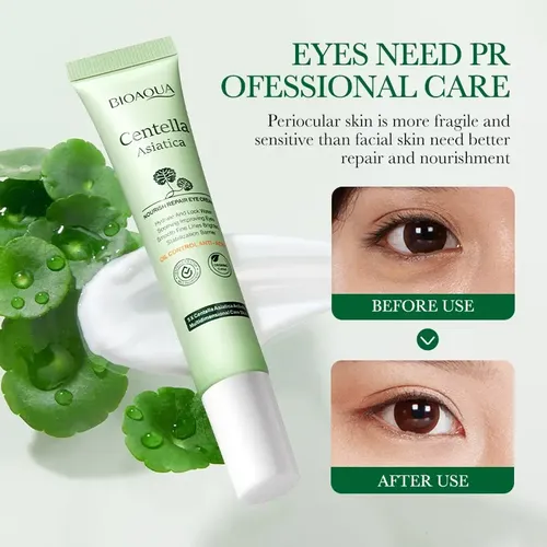 Crema Contorno De Ojos Centella Asiatica Bioaqua Momento De Aplicación Día/noche Tipo De Piel Normal