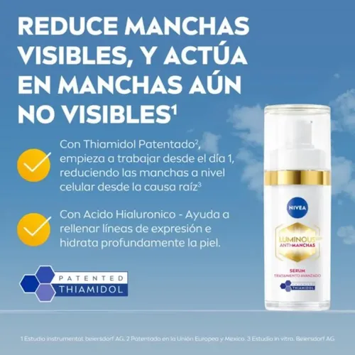 Sérum Facial Nivea Luminous 360 Antimanchas X 30 Ml