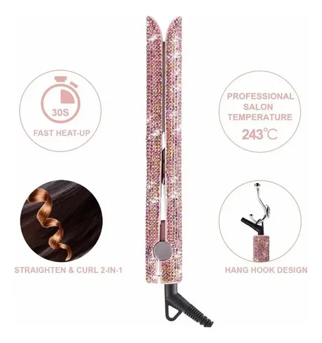 Tp Diamond Duble Voltage Rizer Anion Pelo Plancha