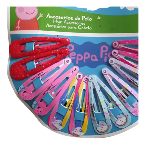 Hebillas Peppa Pig Accesorios Para El Pelo Original Disney