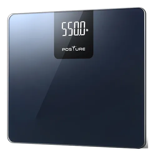 Báscula Digital Posture 550lb, Pantalla Led, Vidrio Templado