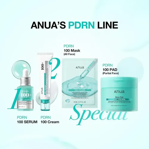 Máscara Facial Anua Pdrn Con Ácido Hialurónico 10ea