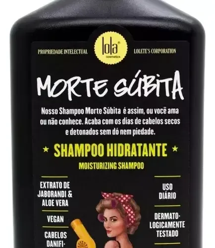 Shampoo Hidratante Morte Subita Lola Cabellos Dañados 250ml