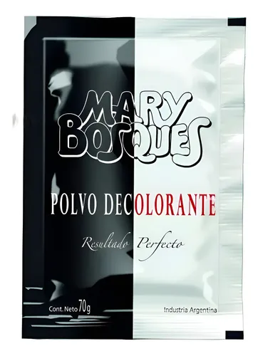 Polvo Decolorante P/ Cabello Capilar Mary Bosques 70g Local