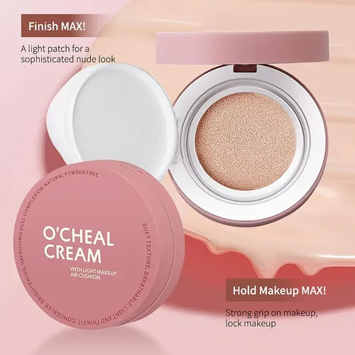O’cheal Cc Cream Cushion Foundation Hidratante Ivory 68g