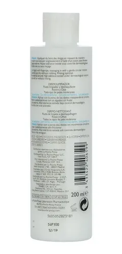 La Roche Posay Toleriane Dermolimpiador Desmaquillante Rostro Y Ojos Pieles Sensibles