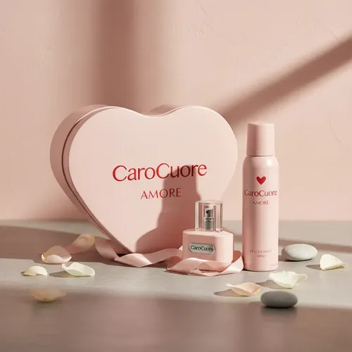 Caro Cuore Perfume Lata Corazón Edición Limitada