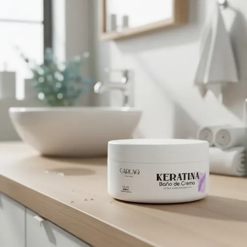 Baño De Crema Keratina Hidratacion Regeneracion Carlaq 250gr